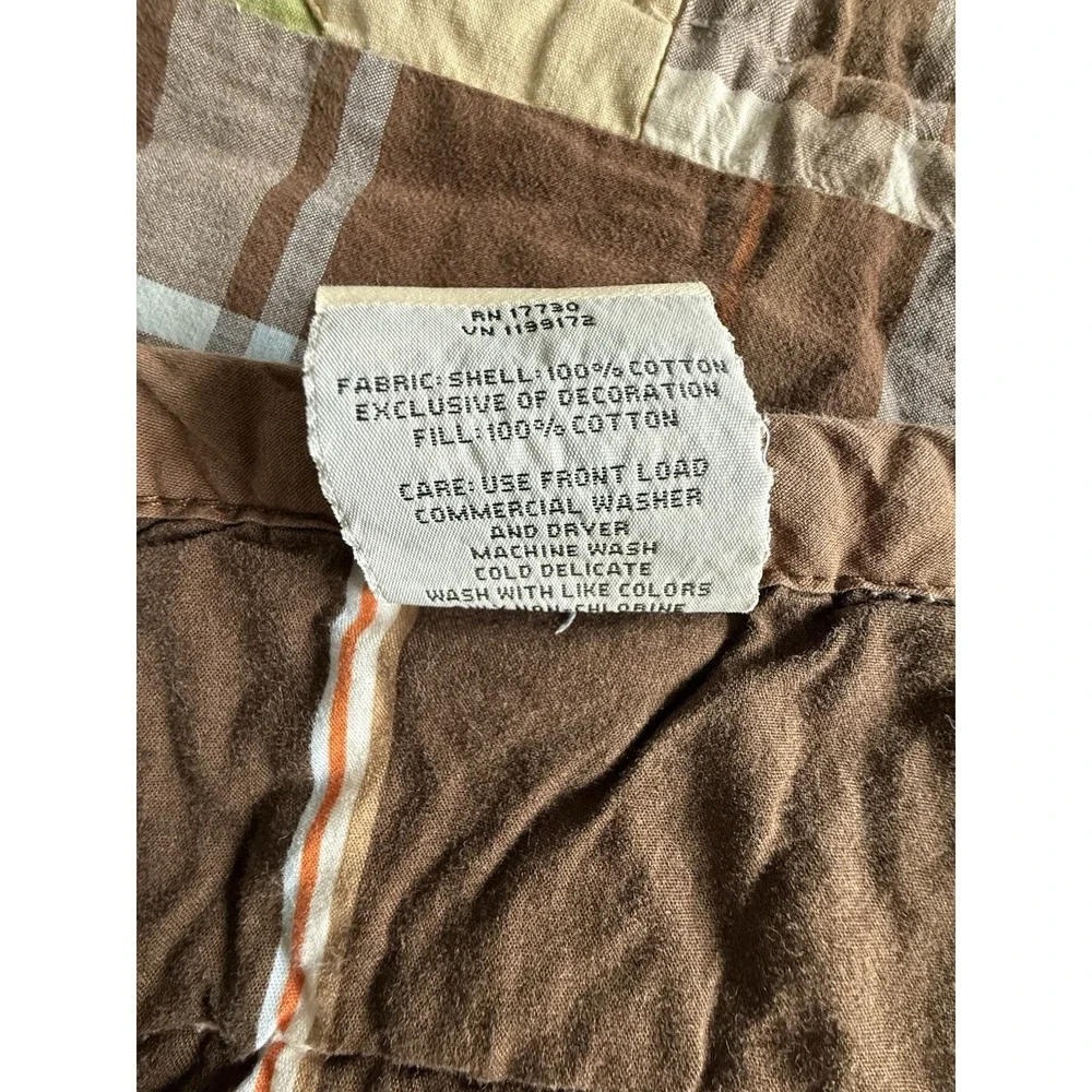 Woolrich‎ Kids Big Bear Camp Campground Quilt Comforter Lodge Twin Cotton Cabin
